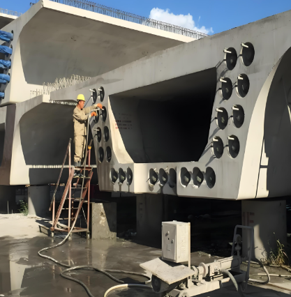 潘集压浆料施工流程及注意事项